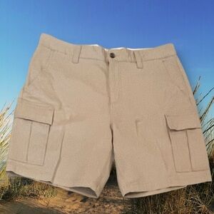 Mens Size 38 Khaki Cargo Shorts NWOT